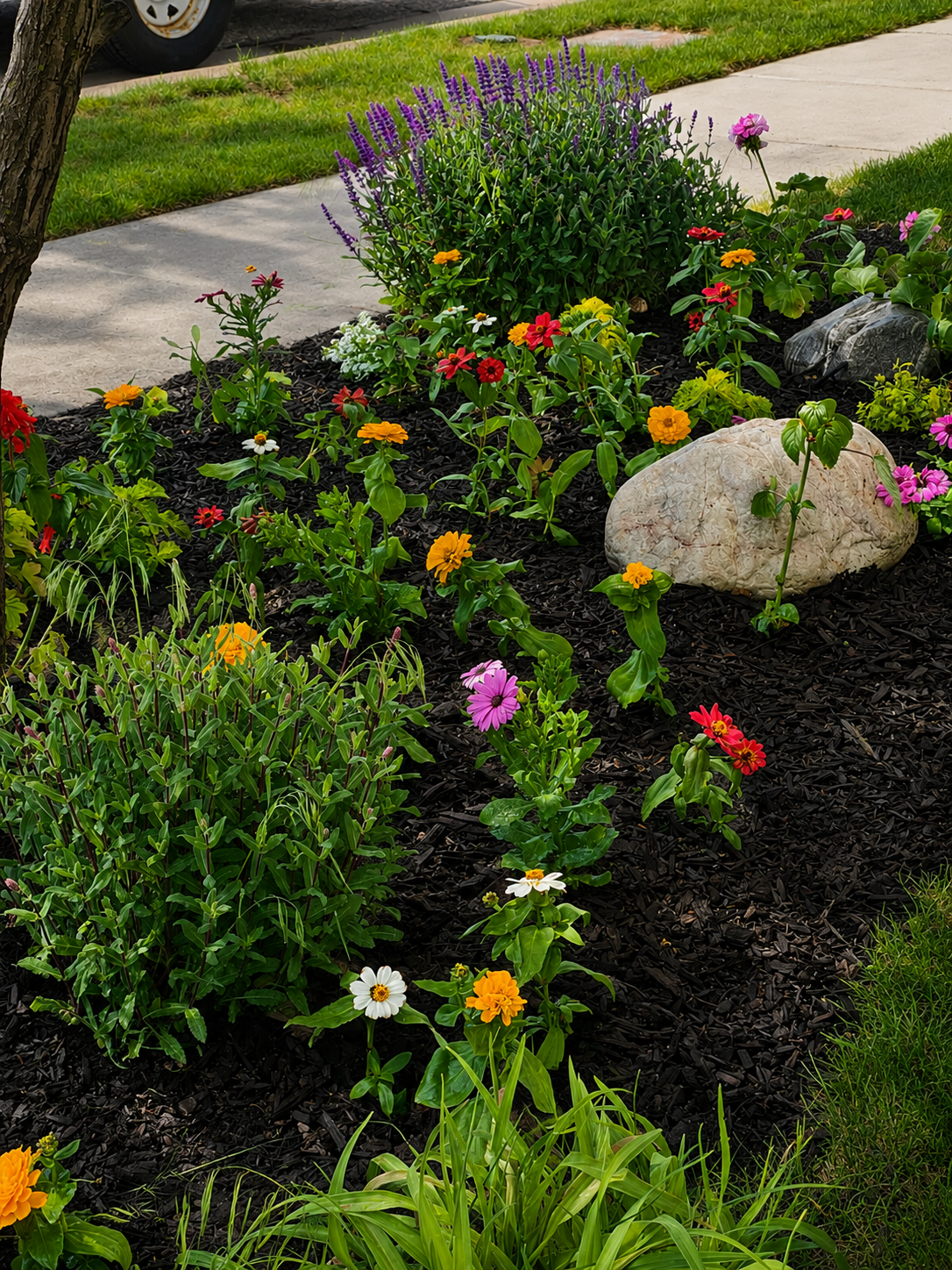 Petal Pop flower bed