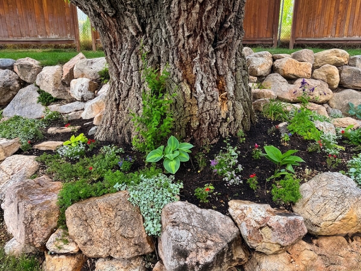 Petal Pop flower bed