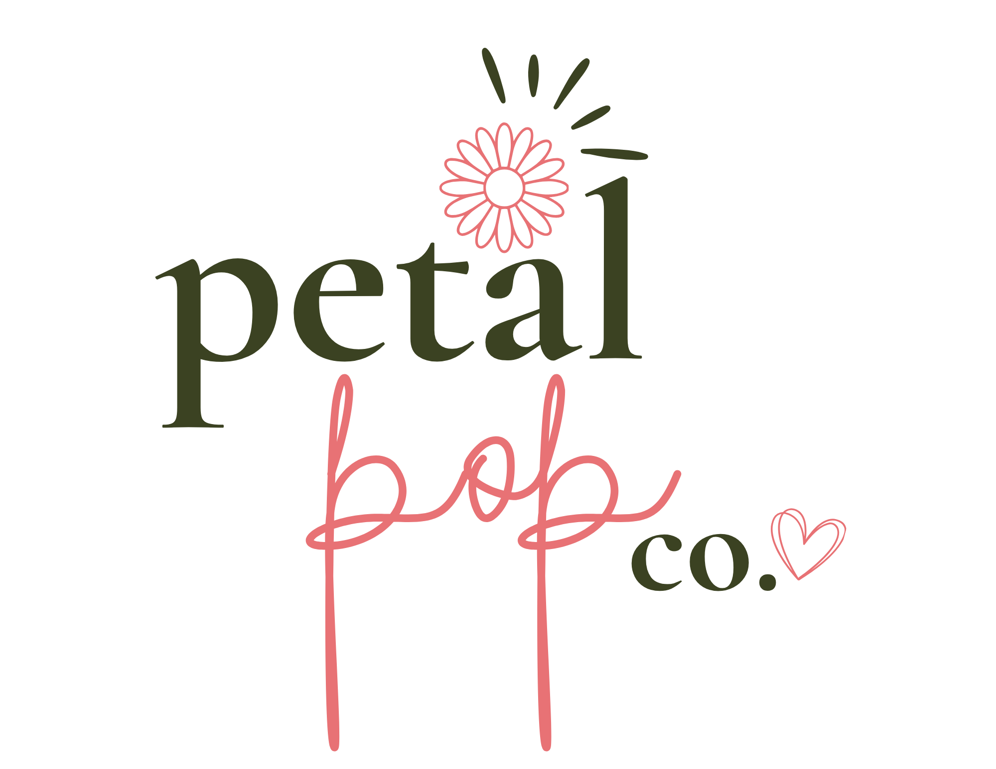 Petal Pop Co. logo